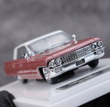 Load image into Gallery viewer, MK 1:64 Pink White Top Deville Muscle Lowrider Sports Model Diecast Metal Car