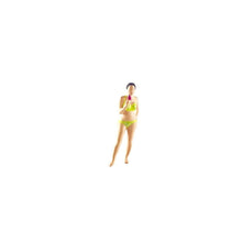 Load image into Gallery viewer, 1:64 Painted Figure Model Miniature Resin Diorama Sand Beach Beauty Bikini Girl