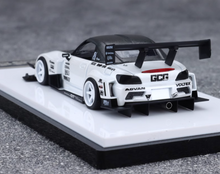 Load image into Gallery viewer, MT 1:64 White JDM S2000 Race Widebody Sports Model Diecast Metal Car New Collection