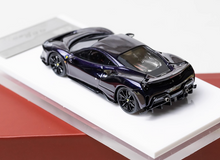 Load image into Gallery viewer, 1:64 Purple 488 Pista Hard Top Sports Model Diecast Resin Car New Collection