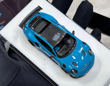 Load image into Gallery viewer, 1:64 CL Blue GT3 RS 991.2 Racing Sports Model Diecast Resin Car New Collection
