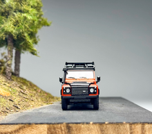 Load image into Gallery viewer, AR 1:64 Orange 2015 Defender 110 ORV SUV Sports Model Diecast Metal Car New Collection
