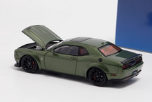 Load image into Gallery viewer, SH 1:64 Green SRT Hellcat Muscle Sport Model Diecast Metal Car New Collection