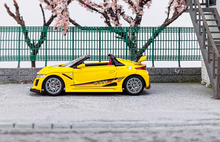 Load image into Gallery viewer, Mortal 1:64 Yellow S660 Mugen Convertible Sports Model Diecast Metal Car New