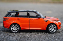 Load image into Gallery viewer, WELLY 1:24 Rover SUV Off Road Sports Model Diecast Metal Car Display