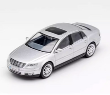 Load image into Gallery viewer, GCD 1:64 Silver VW Phaeton Luxury Sedan Model Diecast Metal Car Box New