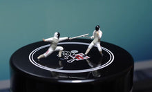 Load image into Gallery viewer, 1:64 Painted Figure Model Miniature Resin Diorama Sand Fencer Fencing Athletes