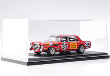Load image into Gallery viewer, 1:64 Liberty Benz 300SEL Red W109 Racing Sports Model Toy Metal Car Display Box