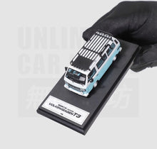 Load image into Gallery viewer, Mortal 1:64 Blue VW T3 Multi Mini Van Camper Sport Model Diecast Metal Car New Collection