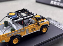 Load image into Gallery viewer, SW 1:64 Yellow Camel Defender 90 Pickup Sports Model Diecast Metal Car BN