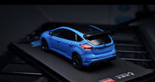 Load image into Gallery viewer, Sunstar 1:64 HEC Blue Focus RS Hatchback Sports Model Diecast Metal Car New Collection