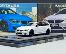 Load image into Gallery viewer, Mortal 1:64 White F81 M3 CS Touring Wagon Sports Model Diecast Metal Car New Collection