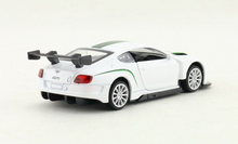 Load image into Gallery viewer, CCA 1:43 White Continental GT3 Racing Sports Model Toy Diecast Metal Car BN