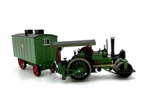 Load image into Gallery viewer, OXFORD 1:76 Green Steam Roller Trailer Vintage Classic Model Diecast Metal Car New