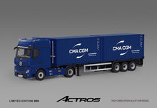 Load image into Gallery viewer, TM 1:64 Actros Container Delivery Truck Model Diecast Metal Car New Collection