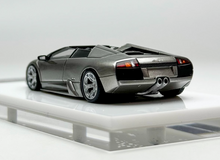 Load image into Gallery viewer, 1:64 CL Grey Murcielago Roadster Convertible Model Diecast Resin Car New Collection