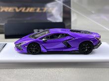 Load image into Gallery viewer, Zincit 1:64 Purple Revuelto V12 Racing Sports Model Diecast Metal Car New Collection