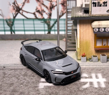 Load image into Gallery viewer, Hobby Japan 1:64 JDM Gray Civic Type R FL5 Engine Model Diecast Metal Car New