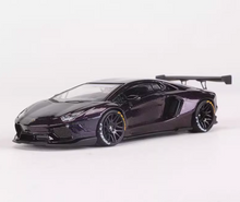 Load image into Gallery viewer, King 1:64 Purple Carbon Aventador LP700 LBWK Sport Model Diecast Metal Car New
