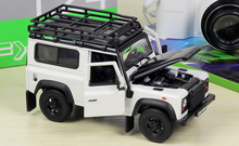 Load image into Gallery viewer, WELLY 1:24 Defender 90 SUV Off Road Classic Model Diecast Metal Car Display