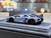 Load image into Gallery viewer, 1:64 GradePro Ice Blue SVJ LP770-4 Aventador Sport Model Diecast Resin Car New Collection