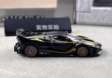 Load image into Gallery viewer, LT 1:64 Black FXX-K EVO Racing Sports Model Diecast Metal Car New Collection