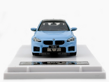 Load image into Gallery viewer, Howie 1:64 Blue M2 G87 Coupe Sports Power Model Diecast Metal Car New Collection