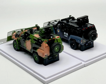 Load image into Gallery viewer, MB 1:64 APC Explosion Proof Armored Vehicle SUV Model Diecast Metal Car New Collection
