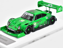 Load image into Gallery viewer, Top 1:64 Green Dinosaur 911 SVRSR Hoonipigasus Sports Diecast Model Metal Car