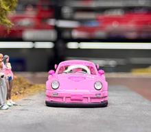 Load image into Gallery viewer, MC 1:64 Pink RWB 930 GT Valentine's Day Sports Model Diecast Metal Car New Collection