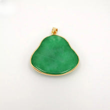 Load image into Gallery viewer, Nature Jade Laughing Budha Pendant Necklace Gift Jewelry charm Blessing Lucky G
