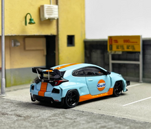 Load image into Gallery viewer, HKM 1:64 GR Yaris GULF Pandem Racing Sports Model Diecast Metal Car