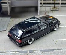 Load image into Gallery viewer, Mortal 1:64 Black E34 Touring Wagon VIP Sports Model Diecast Metal Car New Collection