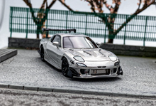Load image into Gallery viewer, YM 1:64 JDM RX7 FD Widebody Racing Sports Model Diecast Resin Car New