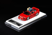 Load image into Gallery viewer, MY64 1:64 Red Snow F40 Classic Super Racing Sports Model Diecast Resin Car New