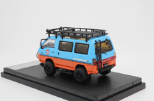 Load image into Gallery viewer, Autobots 1:64 Blue Gulf Delica Camper Off Road Van Model Diecast Metal Car New