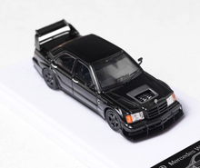 Load image into Gallery viewer, RM 1:64 Black 190E W201 190E HWA Sports Sedan Model Diecast Metal Car New Collection
