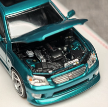 Load image into Gallery viewer, Model1 1:64 Green Altezza RS200 SXE10 Sedan Sports Model Diecast Metal Car New Collection