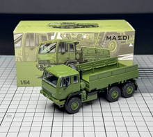 Load image into Gallery viewer, Masdi 1:64 Green Military FMTV 6x6 Truck Model Diecast Metal Car New Collection
