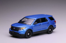 Load image into Gallery viewer, 1:64 596 Blue Explorer SUV Sports Model Diecast Metal Car New Collection