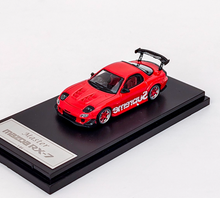 Load image into Gallery viewer, Master 1:64 JDM Red RX7 FD Racing Sports Model Diecast Metal Car New