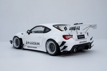 Load image into Gallery viewer, DCN 1:18 JDM White GR86 Pandem Widebody Sports Model Diecast Metal Car New