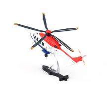Load image into Gallery viewer, XCARTOYS 1:210 Military AW139 Helicopter Model Diecast Metal New Collection