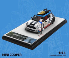 Load image into Gallery viewer, Aurora 1:64 Mini Copper Figure Sports Model Diecast Metal Car New Collection