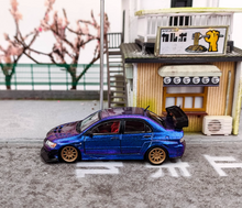 Load image into Gallery viewer, CM 1:64 Purple Evolution EVO Lancer 9 IX Sports Model Diecast Metal Car New