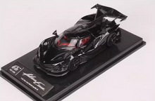 Load image into Gallery viewer, SCArt 1:64 Black Intensa Emozione IE Racing Sports Model Diecast Metal Car New