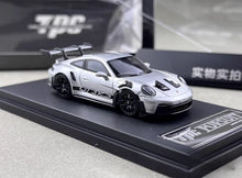 Load image into Gallery viewer, TPC 1:64 Silver 911 GT3 RS 992 Pursuit Sports Model Diecast Metal Car New Collection