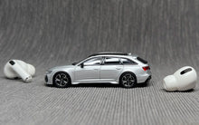 Load image into Gallery viewer, Masdi 1:64 Silver RS6 Avant Wagon Sports Model Diecast Metal Car New Collection