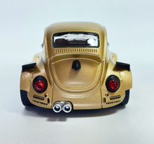 Load image into Gallery viewer, DK 1:64 HEC Gold RWB Beetle Widebody Cute Q Sports Model Diecast Metal Car New Collection