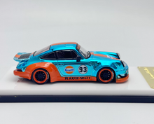 Load image into Gallery viewer, MC 1:64 Plating Blue RWB 930 Widebody #93 Sports Model Diecast Metal Car New Collection